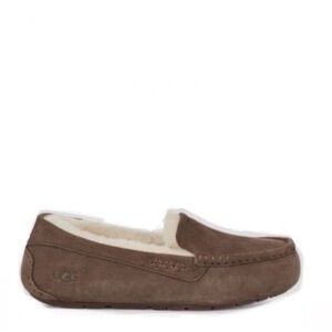 UGG Women's Ansley Slipper Brown Espresso Suede Water Resistant Size 11
